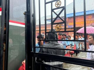 Rutan Pangkalan Brandan Terendam Banjir, Kanwil Ditjen Pas Sumut Evakuasi 435 WBP