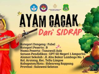 Murid SD 1 Amparita Masuk 6 Besar Nasional Lomba Mendongeng KSBN 2025