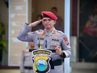 Pimpin Apel HUT Reserse Polri ke 78, Kapolres Sidrap Ganjar Penghargaan Kepada Personelnya