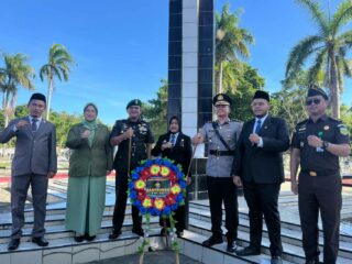 Ziarah Pahlawan Warnai Peringatan Hari Juang TNI AD ke-80 di Sidrap