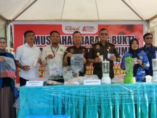 Akhir 2025, Kejari Sidrap Musnahkan Barang Bukti 50 Perkara, Narkotika Dominan