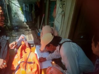 KJI Kota Padang Salurkan Puluhan Paket Sembako bagi Warga Terdampak Banjir