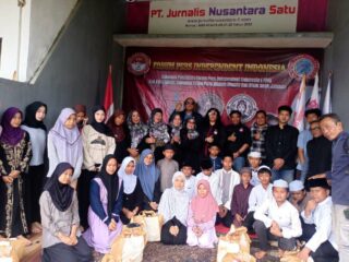 Ketua Presidium FPII Kasihhati: Bakti Sosial Wujud Kepedulian Insan Pers
