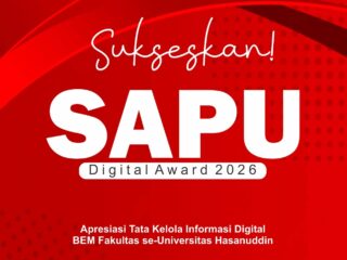 SAPU Digital Award, Upaya Alumni Dorong Tata Kelola Informasi Digital BEM Fakultas se-Unhas