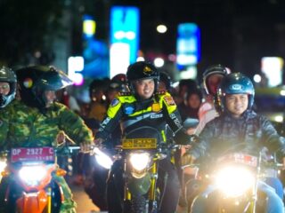 Amankan Ibadah Natal, Polres, Kodim dan Pemkab Sidrap Gelar Patroli Sinergisitas