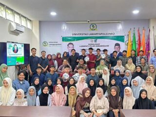 UNIPOL Soppeng Perkuat Civic Education Mahasiswa Lewat Sosialisasi 4 Pilar Kebangsaan