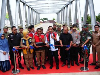 Impian Warga Sidrap–Wajo Sejak 1990-an Terwujud, Jembatan Sungai Malake Resmi Dibuka