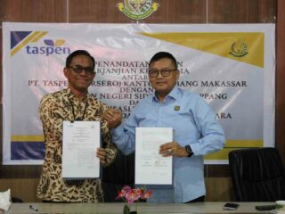 Kejari Sidrap Jalin MoU dengan PT Taspen, Perkuat Sinergi Penanganan Hukum Perdata dan TUN