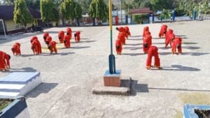 Siswa Dua Sekolah Dasar Desa Lombo Akan Unjuk Atraksi Tapak Suci di Milad Muhammadiyah ke-113 Sidrap