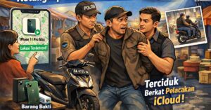 Terduga Pencuri Ponsel di Pasar Raya Padang “Ketangkap Basah” Gara-gara iCloud