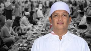 Masyarakat, Santri dan Duafa Bukber Bareng H. Pilli di Sidrap