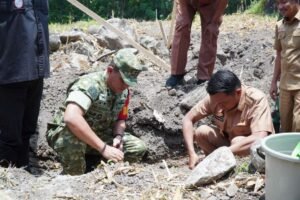Kodim 1420/Sidrap Bersama Pemda Mulai Pembangunan Koperasi Desa Merah Putih di Desa Lainungan