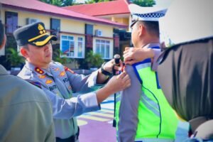 Amankan Idul Fitri 1447 H, Polres Sidrap Gelar Pasukan Operasi Ketupat 2026