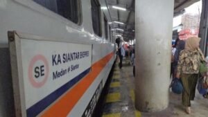 Stasiun Medan Buka “Pintu Rahasia” dari Arah Lapangan Merdeka pada H-6 Lebaran