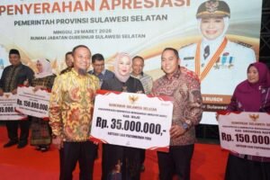 Ribuan UMKM Tumbuh di Wajo Berbuah Penghargaan dari Gubernur