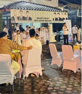 Buka Puasa Bersama HIPMI Medan Memperkuat Kekompakan dan Solidaritas Anggota, Ketua HIPMI Sumut Periode 2021-2024 Ade Jona Prasetyo: Kesuksesan Milik Siapa Saja yang Mau Bekerja Keras