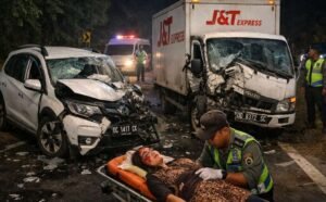 ASN Polman Tewas di Tikungan Karajo,: Subuh Maut di Jalur Pinrang–Polman