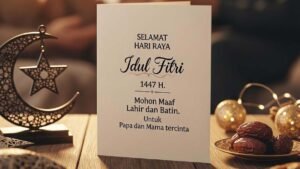 🌙 Kata-kata Selamat Hari Raya Idul Fitri 1447 H / 2026 M