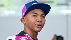 Lawan Berat, Hakim Danish Tak Gentar Hadapi Veda Ega di Moto3 Brasil