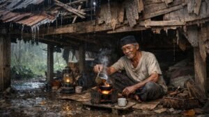 Rumah Runtuh tapi Hati Tidak Patah: Kisah Abidin di Wajo Sulawesi Selatan