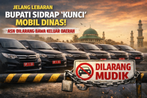 Jelang Lebaran, Bupati Sidrap “Kunci” Mobil Dinas: ASN Tak Boleh Bawa Keluar Daerah
