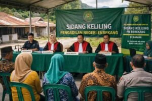 PN Enrekang Gelar Sidang Keliling di Baraka, Layanan Gratis Dekatkan Akses Hukum ke Warga
