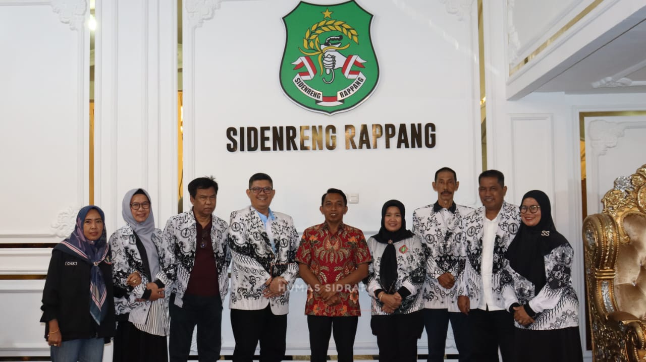 Ketua PGRI Sulsel Tinjau Persiapan Porsenijar di Sidrap