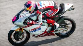 Veda Ega Start dari P15 di Brno, Lolos ke Q1 Moto3 Ceko
