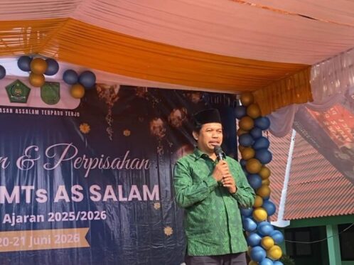 Sekretaris Yayasan As-Salam Tenjo Mas'ud Halimin