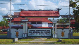 Kantor Dinas Pariwisata, Kebudayaan, Kepemudaan dan Olahraga Kota Palangka Raya. Instansi ini disebut masih mengalami kekurangan 151 pegawai berdasarkan LKIP Tahun 2025.