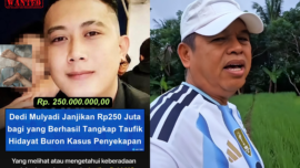 KDM mengumumkan sayembara Rp250 juta untuk info keberadaan Taufik Hidayat, DPO kasus penyekapan di Bandung. Foto: Katasulsel.com/@dedimulyadi71