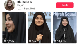 Tangkapan Layar Akun Tiktok Ustadzah AI Viral @nia.hajar_s