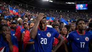 Ilustrasi suasana pendukung Haiti di Piala Dunia 2026. Di tengah sorotan miliaran mata, langkah Haiti harus terhenti lebih cepat setelah dipastikan tersingkir dari fase grup.