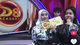 Tangkapan Layar Puspitasari saat Audisi DA8 Group 4