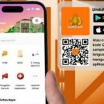 Tampilan aplikasi POLRI Super App di smartphone. Ini