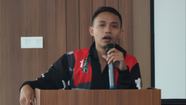 Sekretaris Jenderal DPC PKB Kabupaten Garut, Cecep M. Ginanjar, saat memberikan keterangan mengenai pentingnya keterwakilan perempuan dalam politik dan lembaga legislatif.