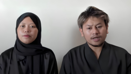 CEO Hanania Travel Ahmad Syah Farhan Rachman dan istri, Nisa Bahri. (Instagram/@hananiagroup.id)