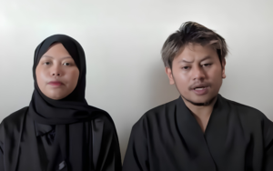 CEO Hanania Travel Ahmad Syah Farhan Rachman dan istri, Nisa Bahri. (Instagram/@hananiagroup.id)