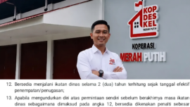 Rekrutmen Manajer Kopdes Merah Putih menjadi sorotan setelah muncul klausul penalti Rp100 juta dan ikatan dinas dua tahun. Peserta juga mempertanyakan kepastian penempatan dan fasilitas kerja.