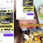 Tangkapan layar unggahan viral peserta Yellow Run 2026 yang mempertanyakan kategori Best Costume setelah acara berlangsung di GBK Jakarta.