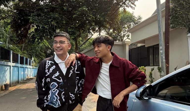 Betrand Peto berikan pesan haru dan membagikannya di unggahan Instagram