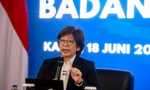 Wakil Kepala Badan Gizi Nasional (BGN) Agustina Arumsari memberikan keterangan pers soal Penyesuaian Operasional SPPG Musim Libur Sekolah di Kantor Pusat BGN, Jakarta, Kamis (18/6/2026). Dalam keterangannya, pada masa libur sekolah (22 Juni–13 Juli 2026) pendistribusian makan bergizi dihentikan sementara, dimana kebijakan ini dimanfaatkan oleh BGN untuk melakukan audit menyeluruh terhadap kelayakan dapur dan efisiensi anggaran. ANTARA FOTO/Muhammad Adimaja/wsj.