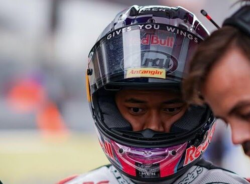 Veda Ega Pratama dibayangi Hakim Danish di klasemen Moto3 2026. (Foto: dok.Honda Team Asia)