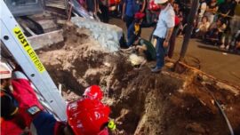 Balita Tewas Terjatuh ke Lubang Proyek di Tebet Jaksel
