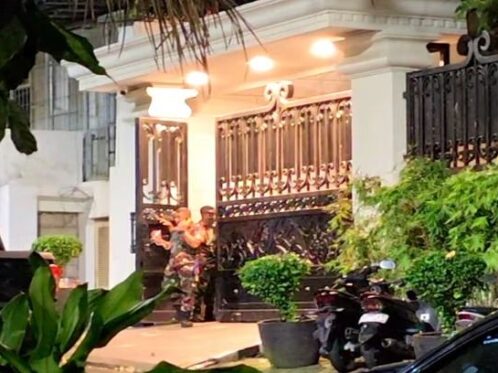 Rumah Jampidsus Febrie Adriansyah dijaga ketat TNI