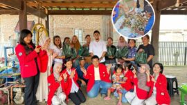 Warga Soppeng Diajari Sulap Sampah Jadi Pupuk oleh Mahasiswa Unhas