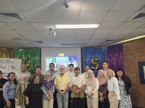 FDCHT Binus University menggandeng Sydney University dan 27 perguruan tinggi lintas pulau dalam kolaborasi akademik internasional di Kampus Anggrek Binus, Jakarta, Kamis (2/7/2026).