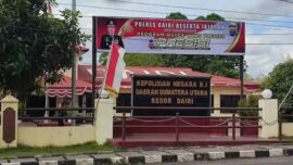 Mapolres Dairi Sumut di Sidikalang