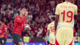 Cristiano Ronaldo dan Lamine Yamal menjadi sorotan jelang duel Portugal vs Spanyol pada babak 16 besar Piala Dunia 2026.
