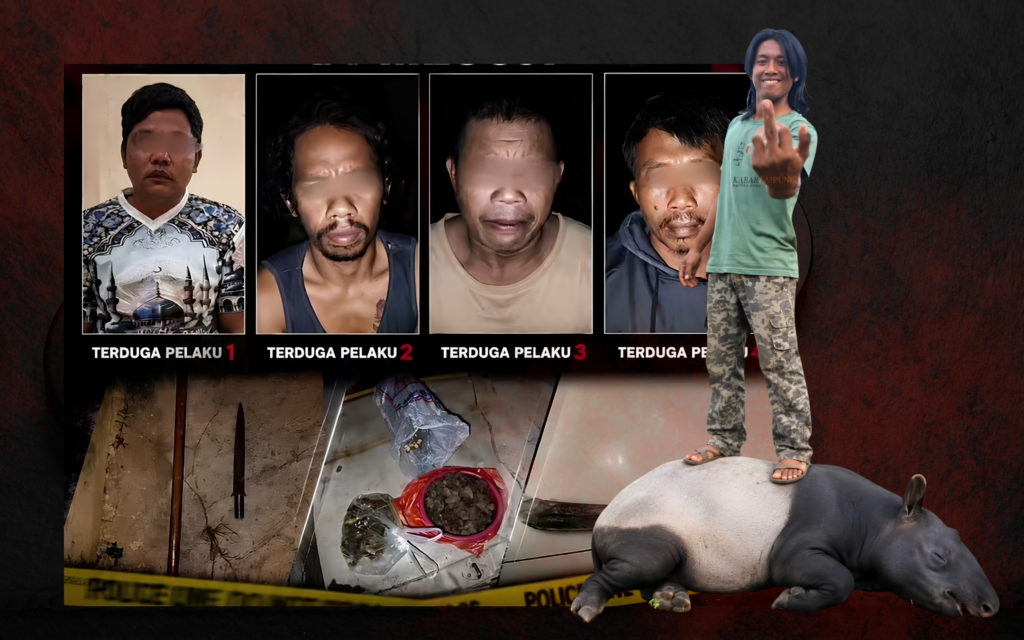 Foto Pelaku. 4 Ditangkap 2 Buron